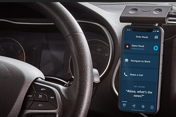 Echo Auto Alexa Smart Assistant for Vehicle Car