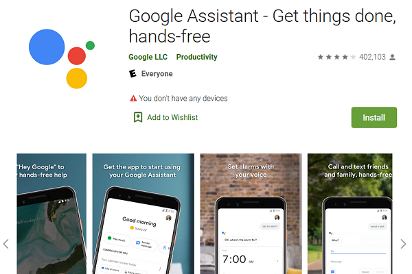 Google Assistant – Apps on Google Play