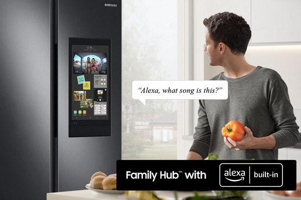 Samsung Family Hub 2.0, a smart fridge that you can talk to