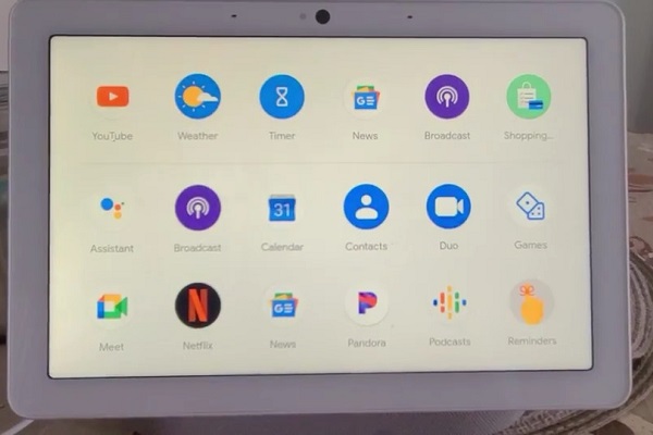 Google Nest Hub potrebbe ricevere un launcher delle applicazioni 