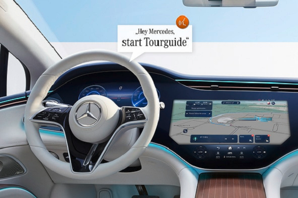 Mercedes Rolls Out Custom Voice AI Tourguide Feature From Cerence