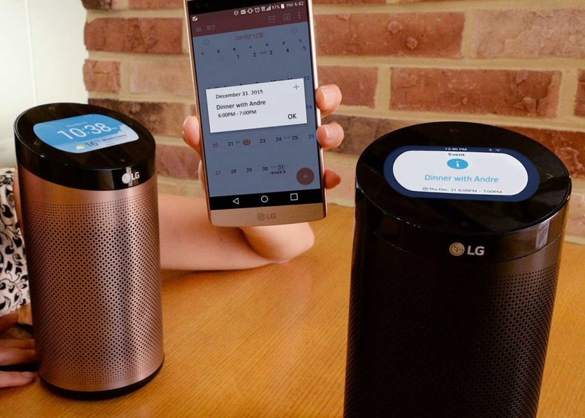 The Verge – LG’s Amazon Echo Lookalike Now Has Built-In Alexa