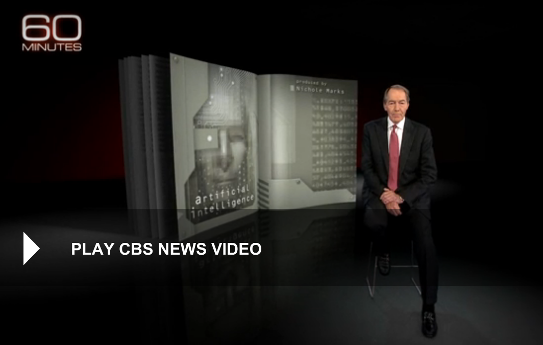 CBS News Video: 60 Minutes Segment on Artificial Intelligence