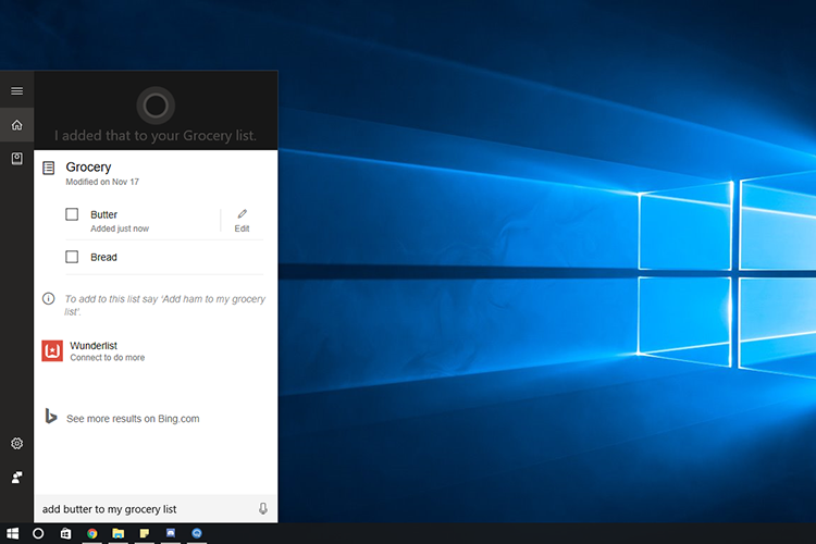 PC Mag – Cortana Now Supports Shopping Lists