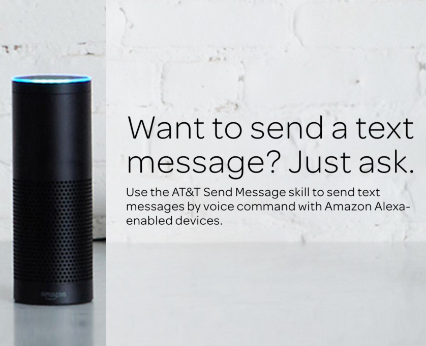 AT&T Now Enables Texts from Alexa
