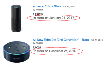 Amazon Echo and Dots Sold Out Before Christmas