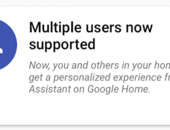 Google Home Now Supports Multiple Users, Or Not