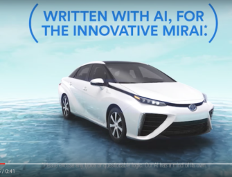 Saatchi Teaches IBM Watson to Write Ads for New Toyota Mirai