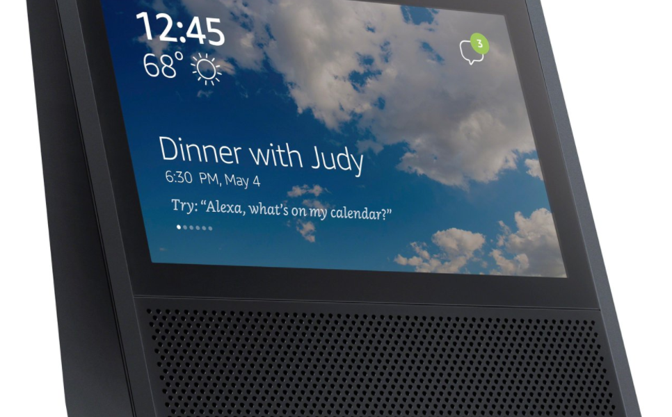 New Amazon Echo with Touchscreen