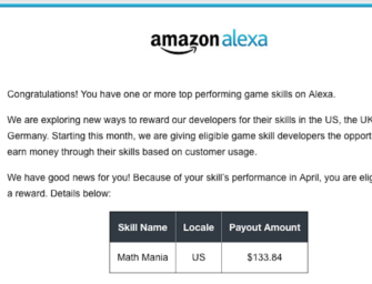 Amazon is Now Paying Game Developers of Popular Alexa Skills