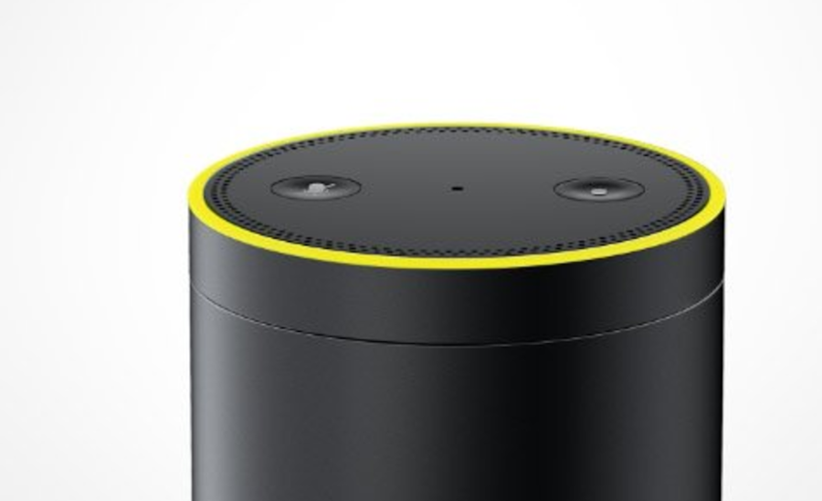 Amazon Echo Yellow Light Ring