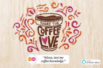Dunkin’ Donuts Celebrates National Coffee Day with New Alexa Skill