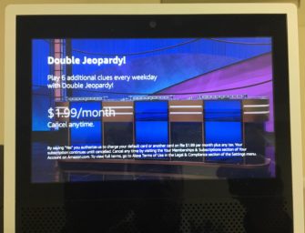 Amazon Alexa Monetization Introduced with $1.99 Subscription for Jeopardy Skill