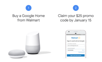 Get $25 Credit on Google Home Mini from Walmart