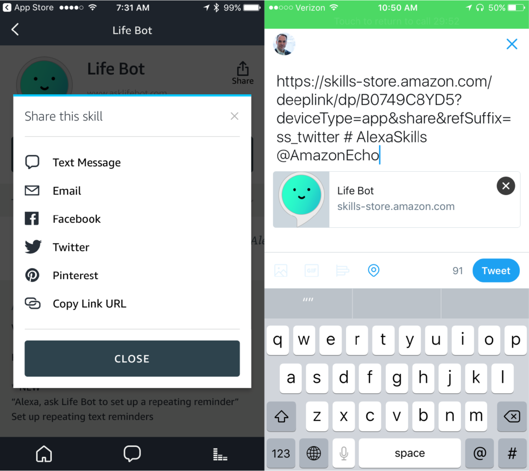 Now You Can Social Share Amazon Alexa Skills - Voicebot.ai