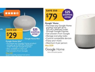 Is Walmart Offering a $4 Google Home Mini on Black Friday? Yep.