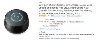 Pick Up a Eufy Genie Echo Dot Clone for only 20 Dollars – Today Only