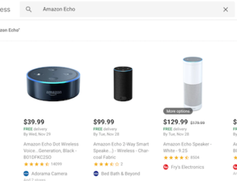 You Can Buy Amazon Echo on Google Express, but Not Google Home on Amazon.com