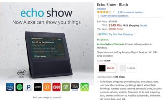 Amazon Echo Show Now $150 on Best Buy and Amazon