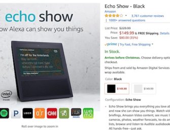 Amazon Echo Show Now $150 on Best Buy and Amazon