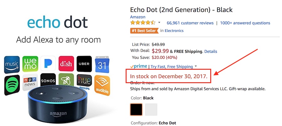 Offers Echo Dot for Less Than $50; Now Sold in Packs of 6 and 12 -  Electronic House