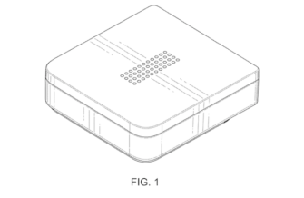 Facebook Awarded Patent for Electronic Device That Looks a Lot Like a Smart Speaker