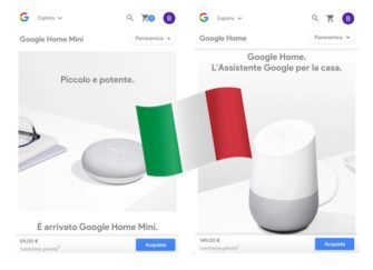 Google Home Now Available in Italy
