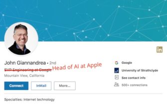 Apple Snags New AI Leader from Google