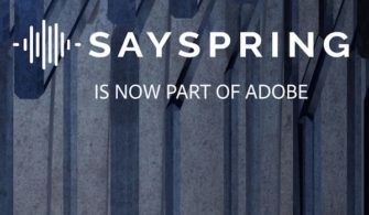 Adobe Acquires Sayspring, Makes a Bet on Voice