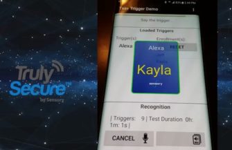Sensory Announces Updated Voice Security with TrulySecure Speaker Verification 2.0