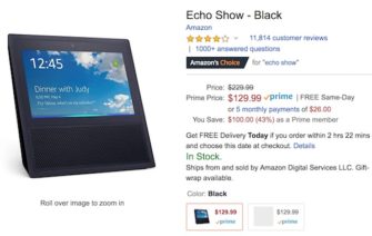 Amazon Echo Show is Selling for $129 Through Prime Day