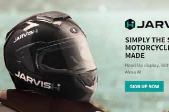 Jarvish Smart Helmet Adds Alexa for Motorcycle Riders