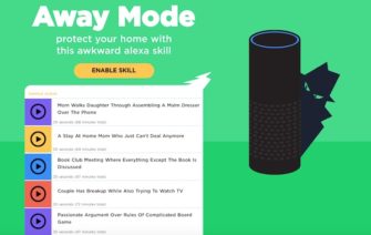 Away Mode Alexa Skill to Deter Burglars by Making it Seem Like Someone is at Home