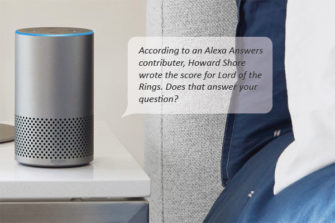 Alexa Wants You to Answer Questions