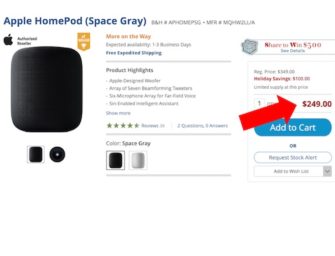 Apple HomePod Gets $100 Discount Today