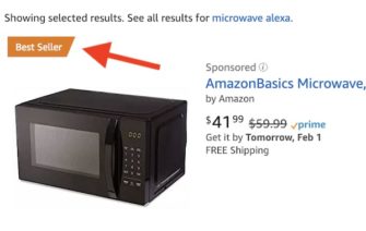 Alexa Microwave is a Best Seller, the Least Expensive Microwave on Amazon.com, and Carries a 4.1 User Rating