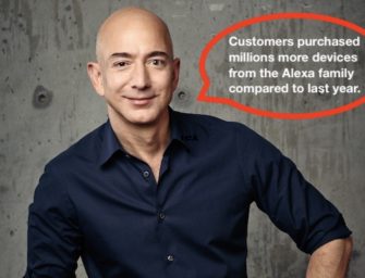 Amazon Announces 80,000 Alexa Skills Worldwide and Jeff Bezos Earnings Release Quote Focuses Solely on Alexa Momentum