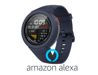 The Amazfit Verge Smartwatch from Xiaomi’s Huami Adds Alexa Support