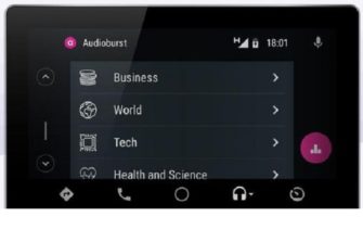 Audioburst Brings Audio Content Discovery to Android Auto and Bixby