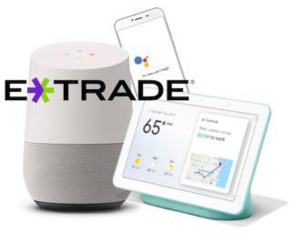 E*TRADE Launches Google Assistant Action to Track Stock Portfolio Status But Features Are Limited