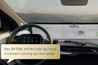 Chinese Carmaker Byton Adds Native Voice Assistant by Aiqudo 