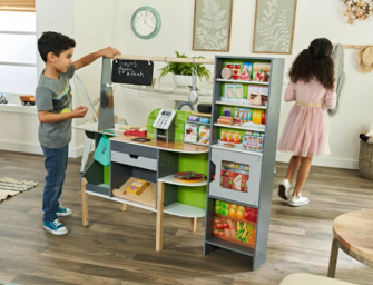 This Alexa-Powered Play Kitchen Teaches Kids How to Shop and Cook
