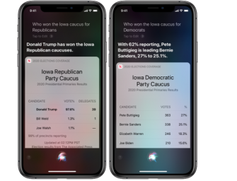 Siri Can Now Answer All of Your Election Questions