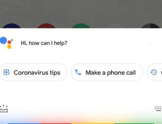 Google Assistant Adds Coronavirus Tips
