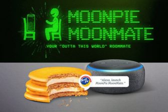 New MoonPie MoonMate Alexa Skill Makes a Snack Cake Your Virtual Roommate