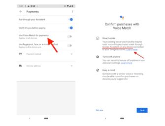 Google Introduces Google Assistant Voice Match for Some Purchases, Adds Security by Maintaining Voice Model On-Device