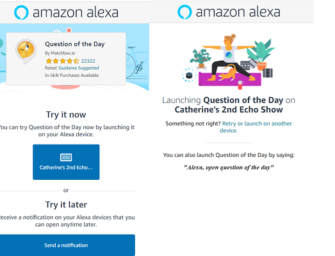 New Quick Links Feature Creates One-Click Connection to Alexa Skills from Social Media Posts, Mobile Apps, and Digital Ads