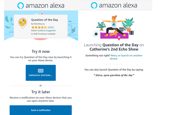 Alexa Quick Links