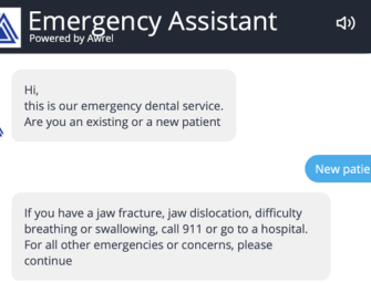 New Dentistry Chatbot Helps Triage Patients During COVID-19 Crisis