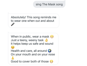 Google Assistant Sings a Reminder to Wear a Mask, Expanding Voice Assistant Hygiene Song Competition